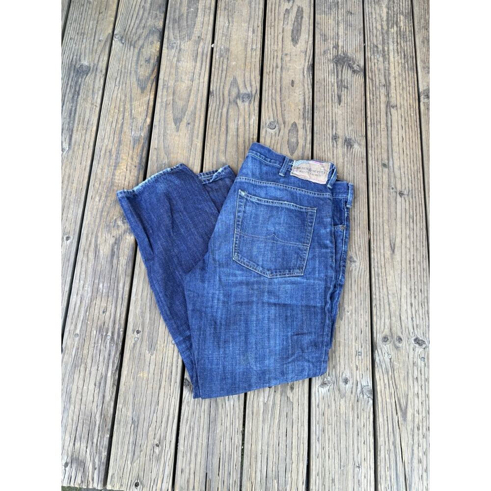Denim Supply Ralph Lauren Jeans Mens 40X30 Blue Slouch Medium Wash USA Cotton